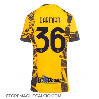 Inter Milan Matteo Darmian #36 Maglia Gara Terza Repliche 2024-25 Donna Maniche Corte